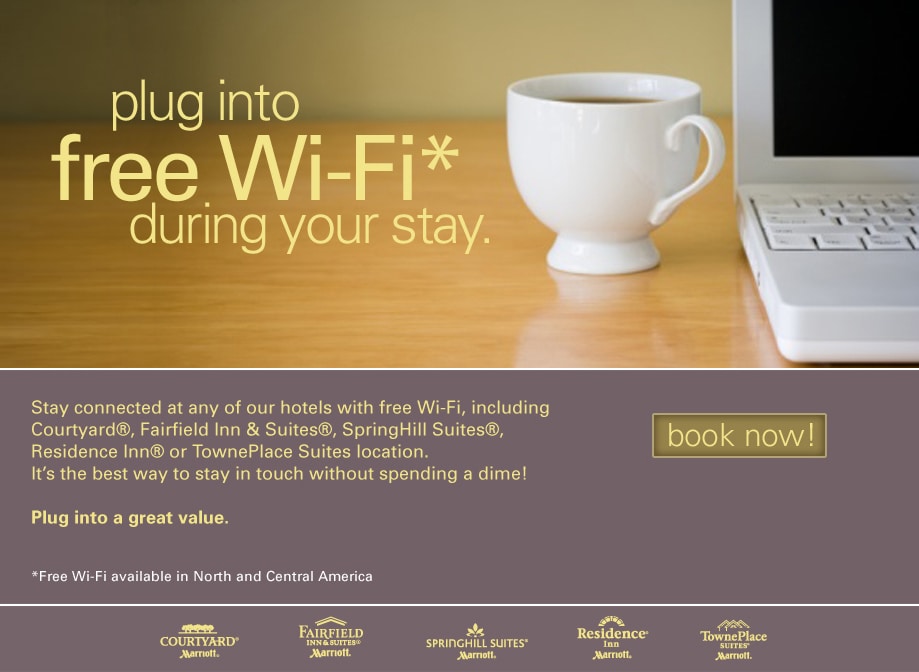 Hotels with Free Wifi Marriott com