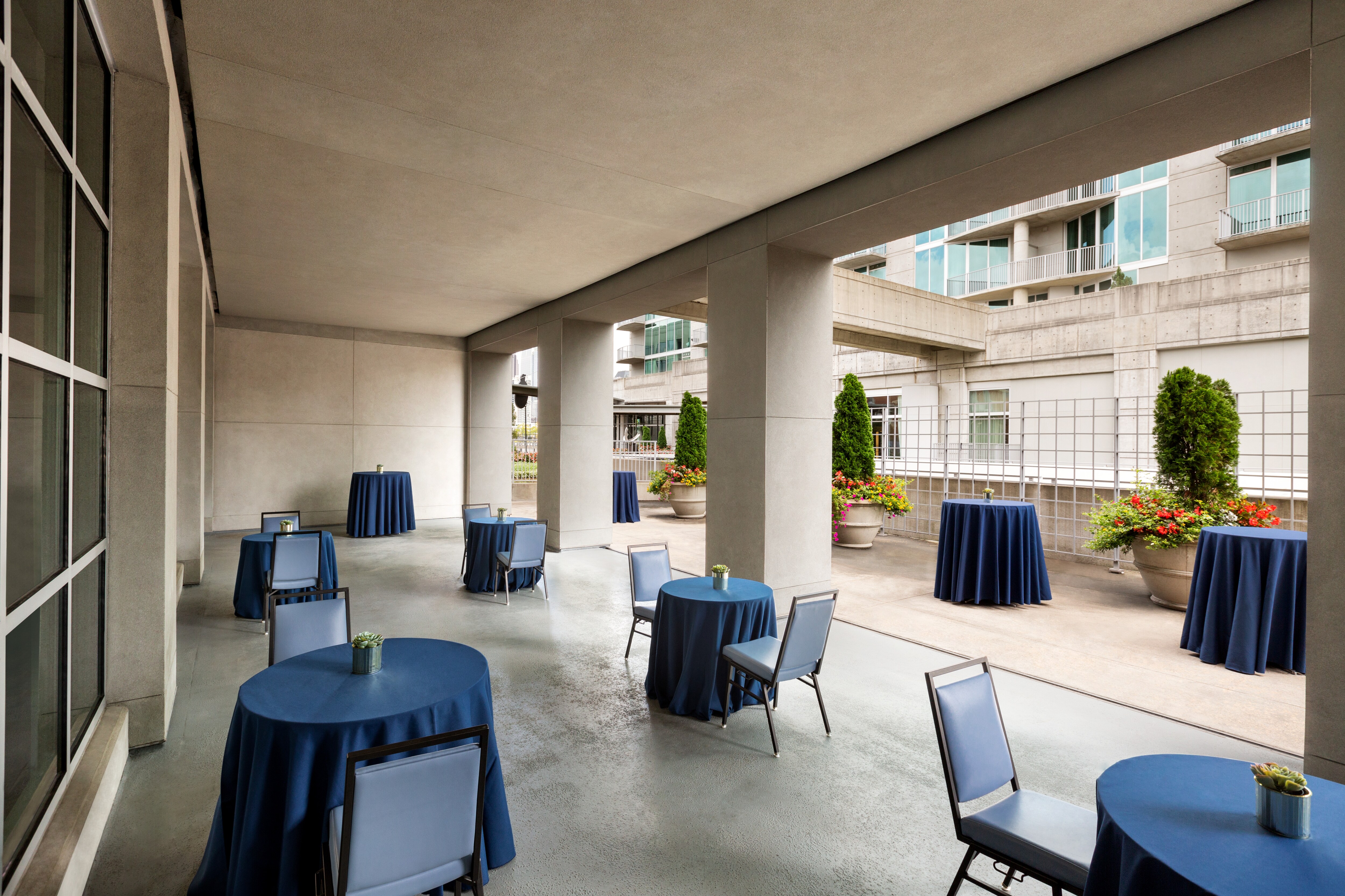 South Terrace - Reception Setup