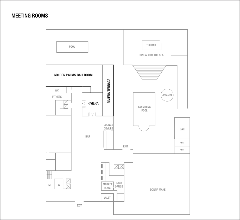 Grundrisse für Meetingraum