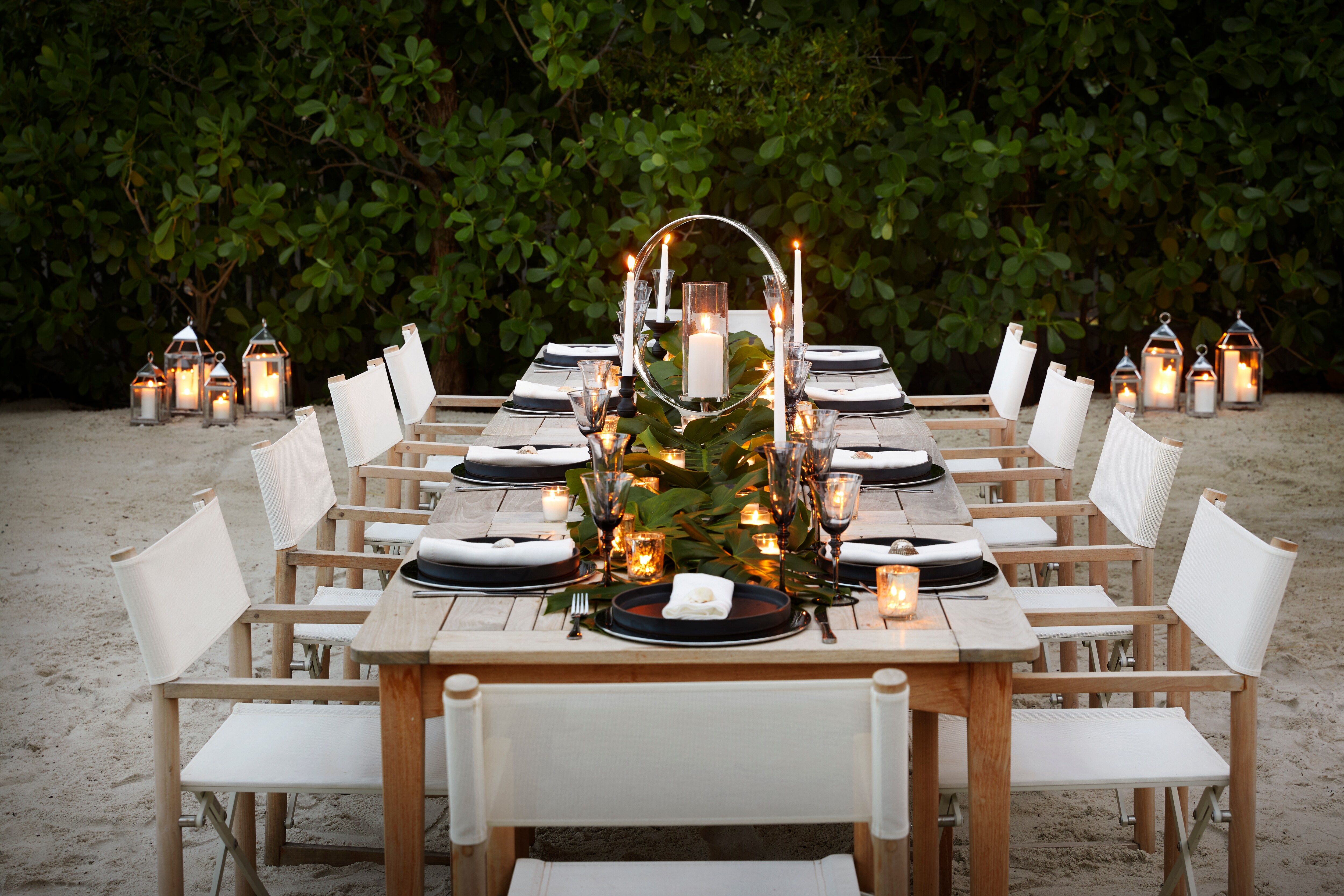 Outdoor Wedding Reception