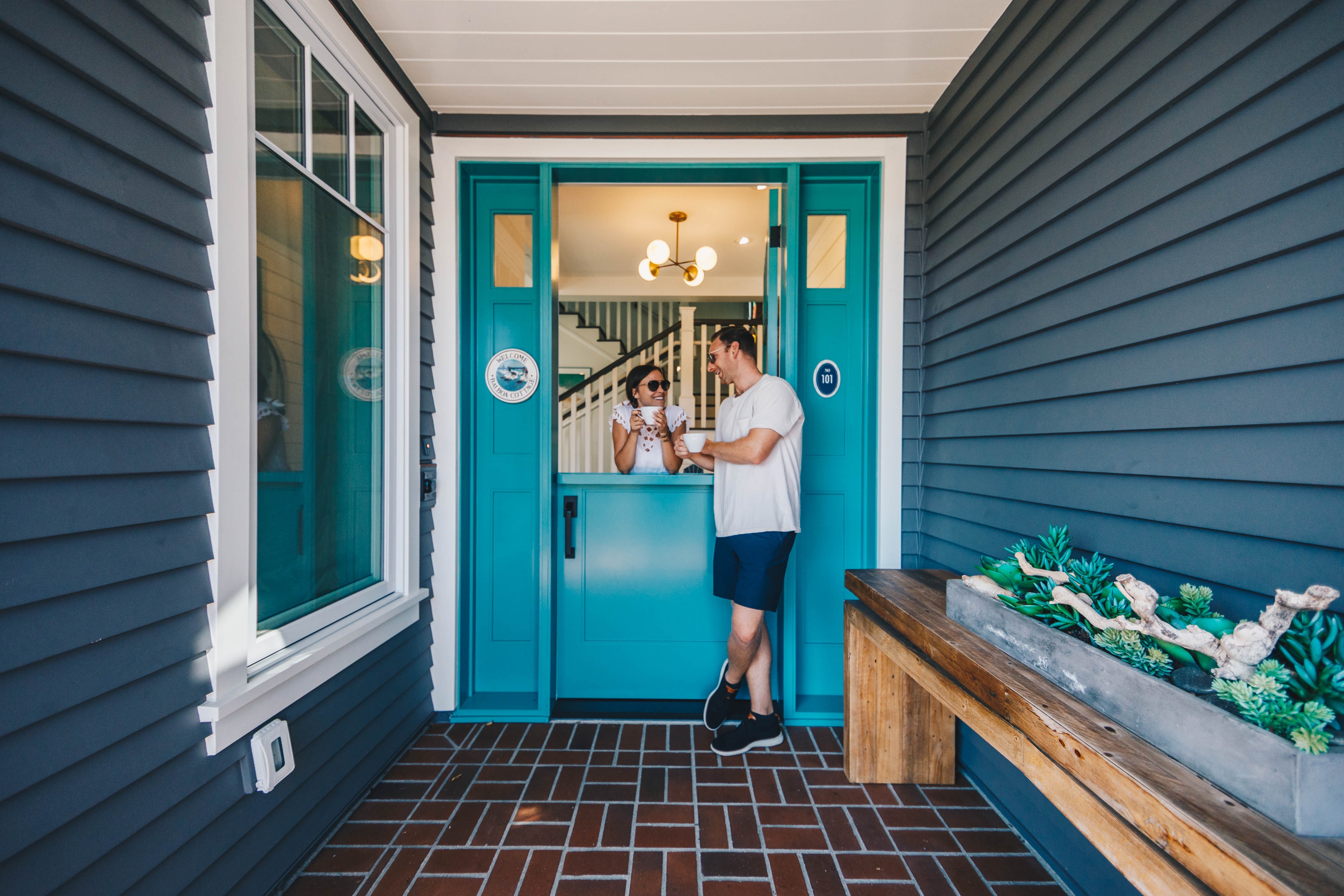 Cottage entrance