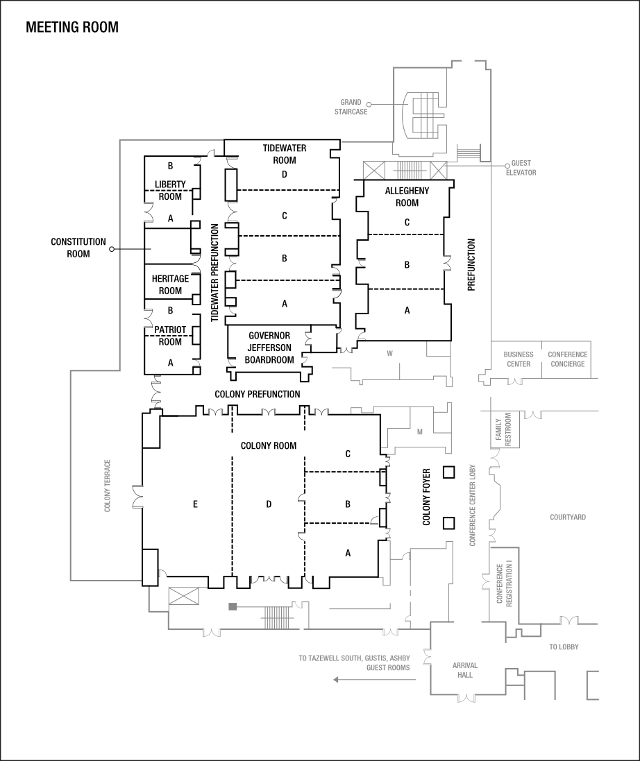 Meeting Room Floor Plans