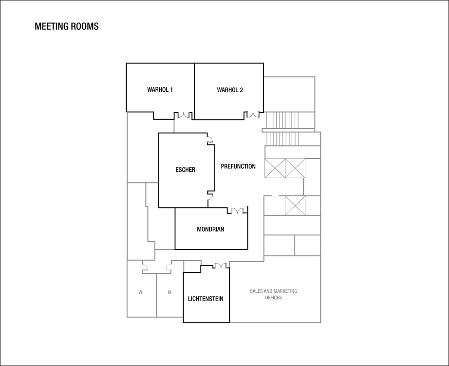 Planos de salas de reuniones