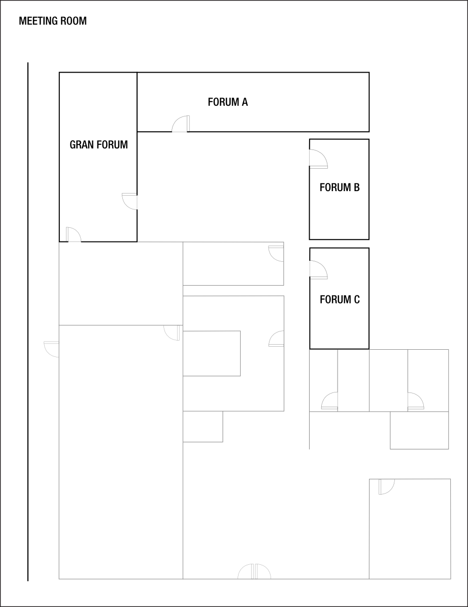 Planos de salas de reuniones