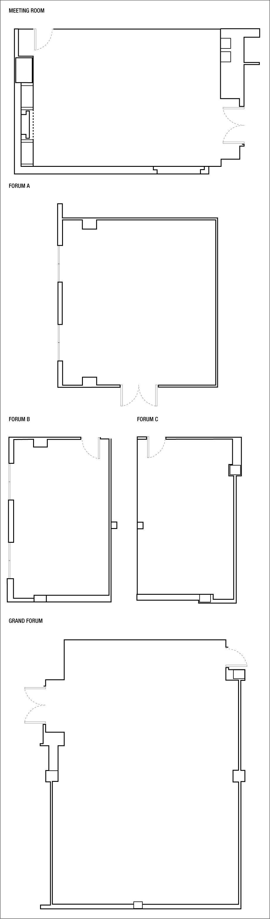 Meeting Room Floor Plans