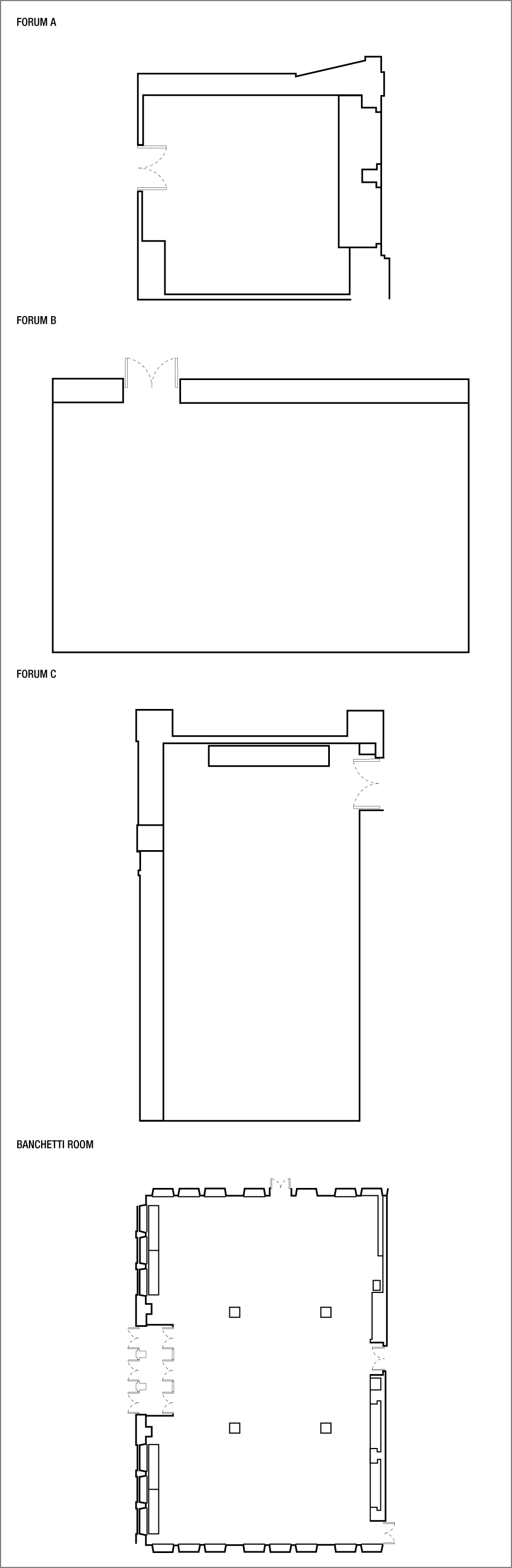 Meeting Room Floor Plans