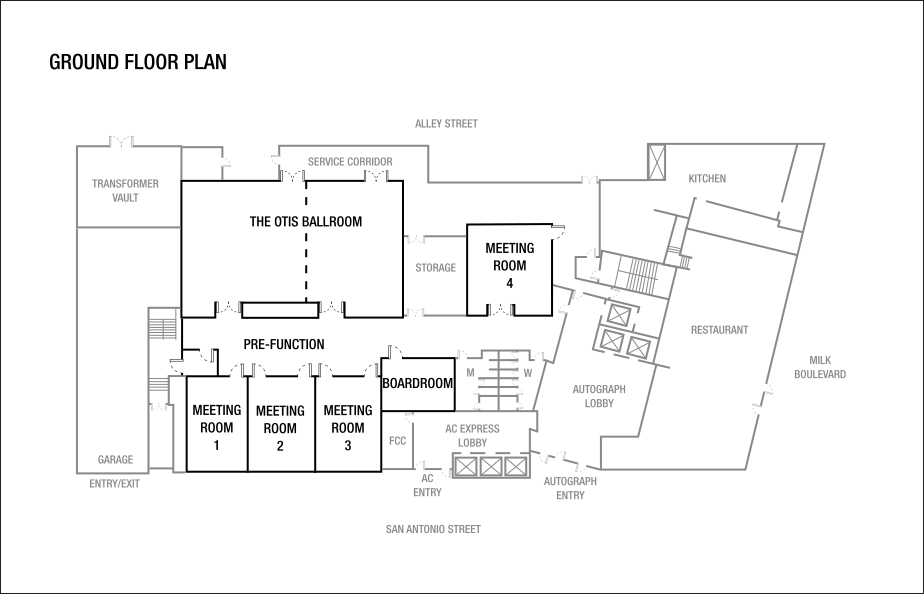 Meeting Room Floor Plans