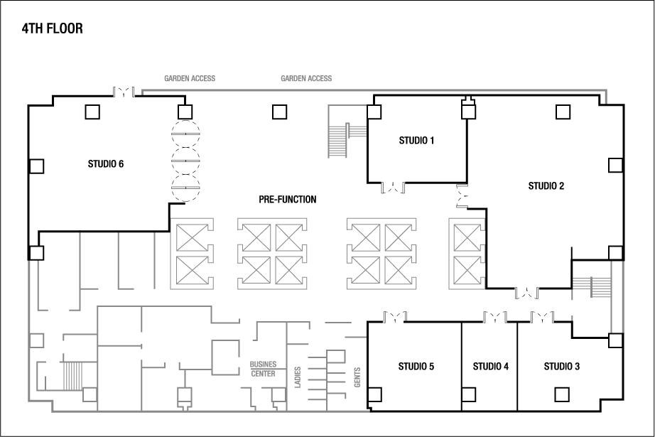 Grundrisse für Meetingraum