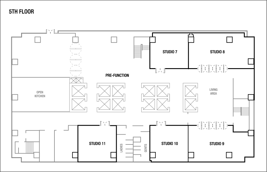 Grundrisse für Meetingraum