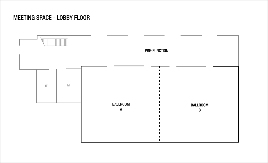 แผนผังชั้นห้องประชุม