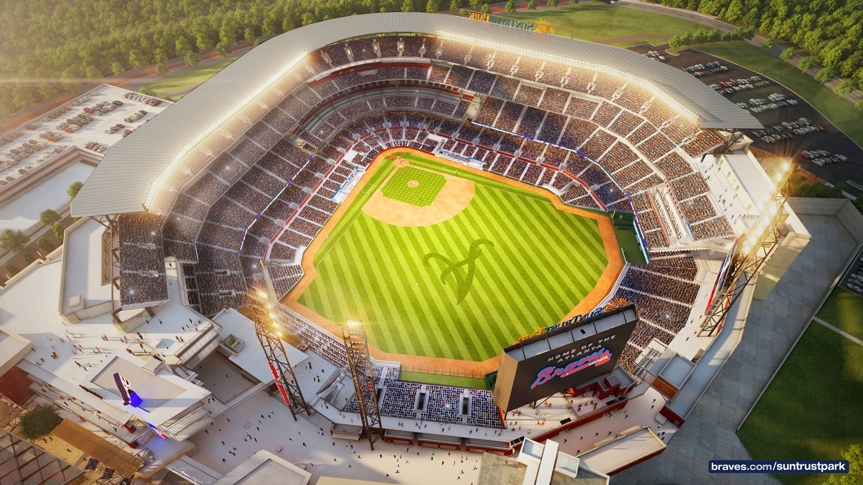 Trust Park Aerial 