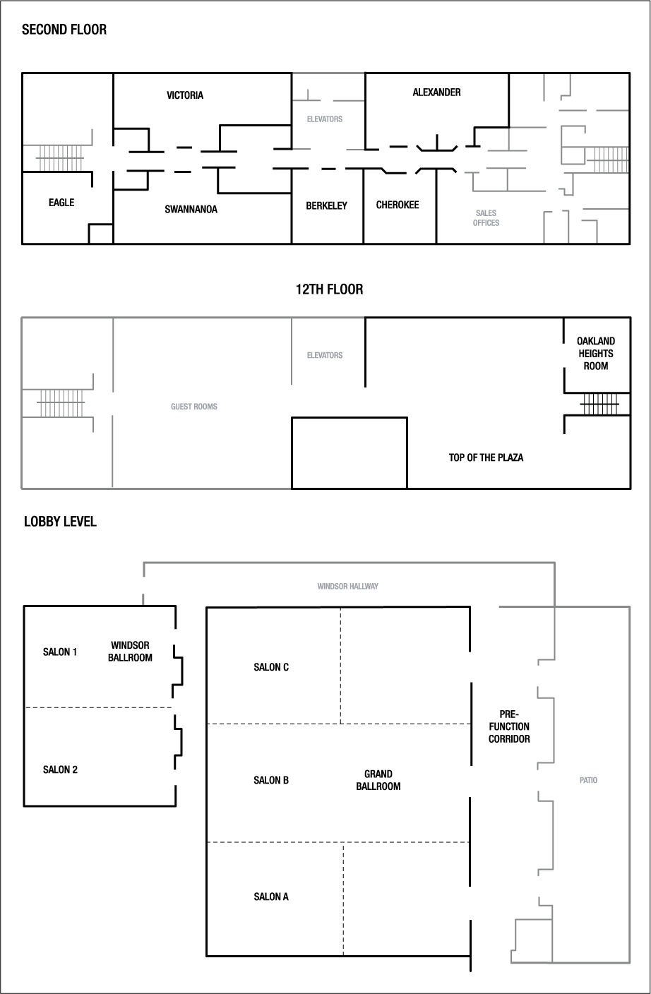 Meeting Room Floor Plans