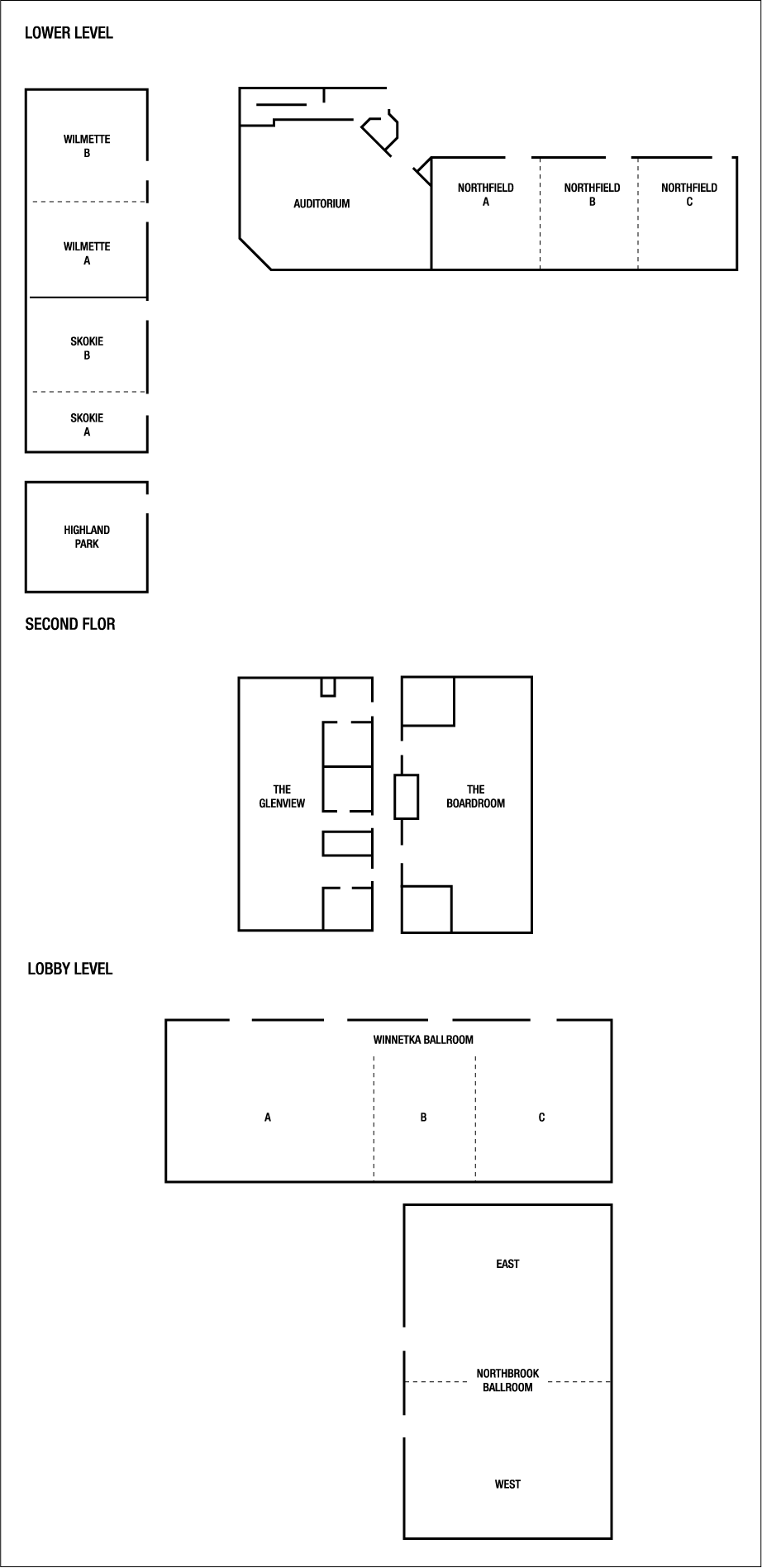 Meeting Room Floor Plans
