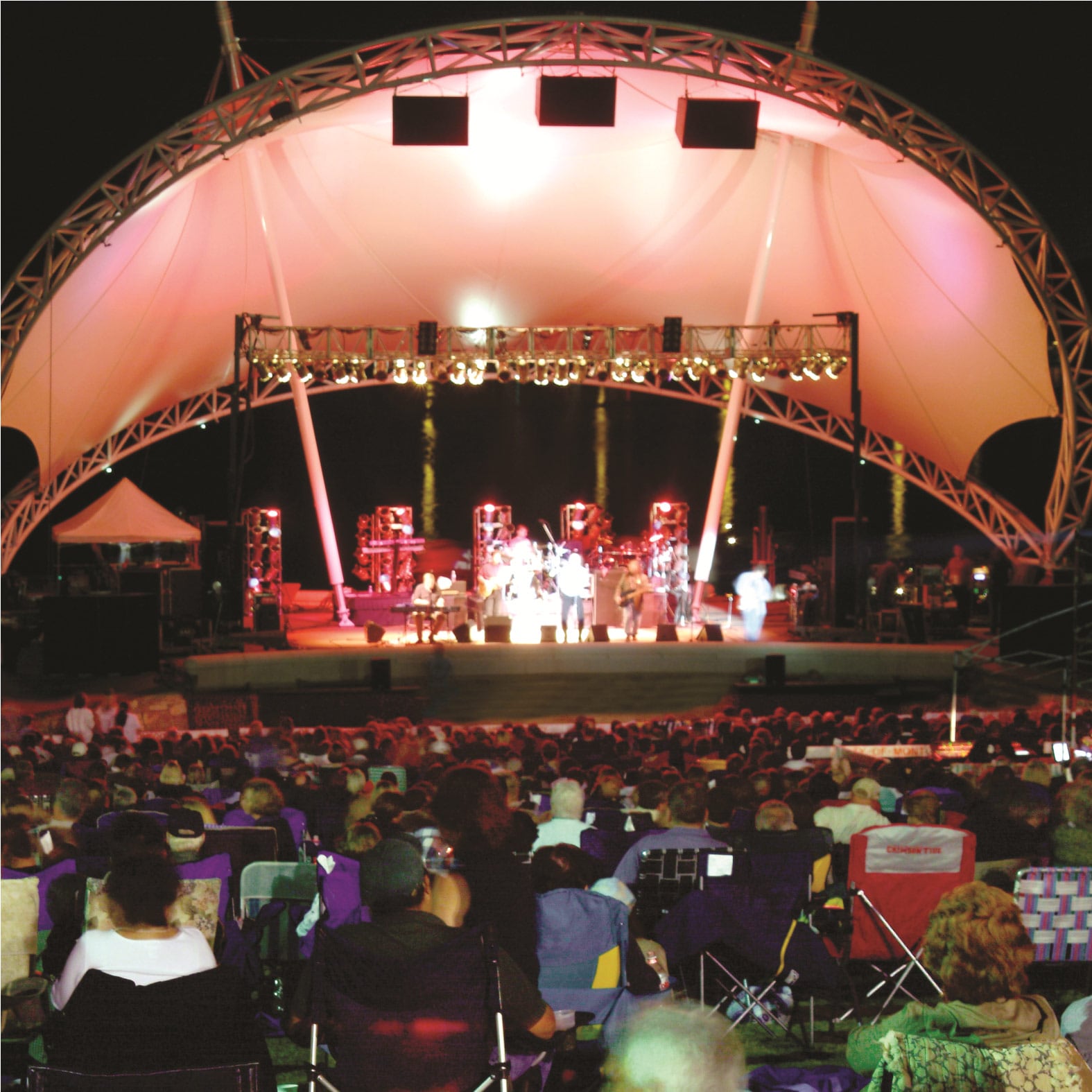 Outdoor Amphitheater Concert Venue