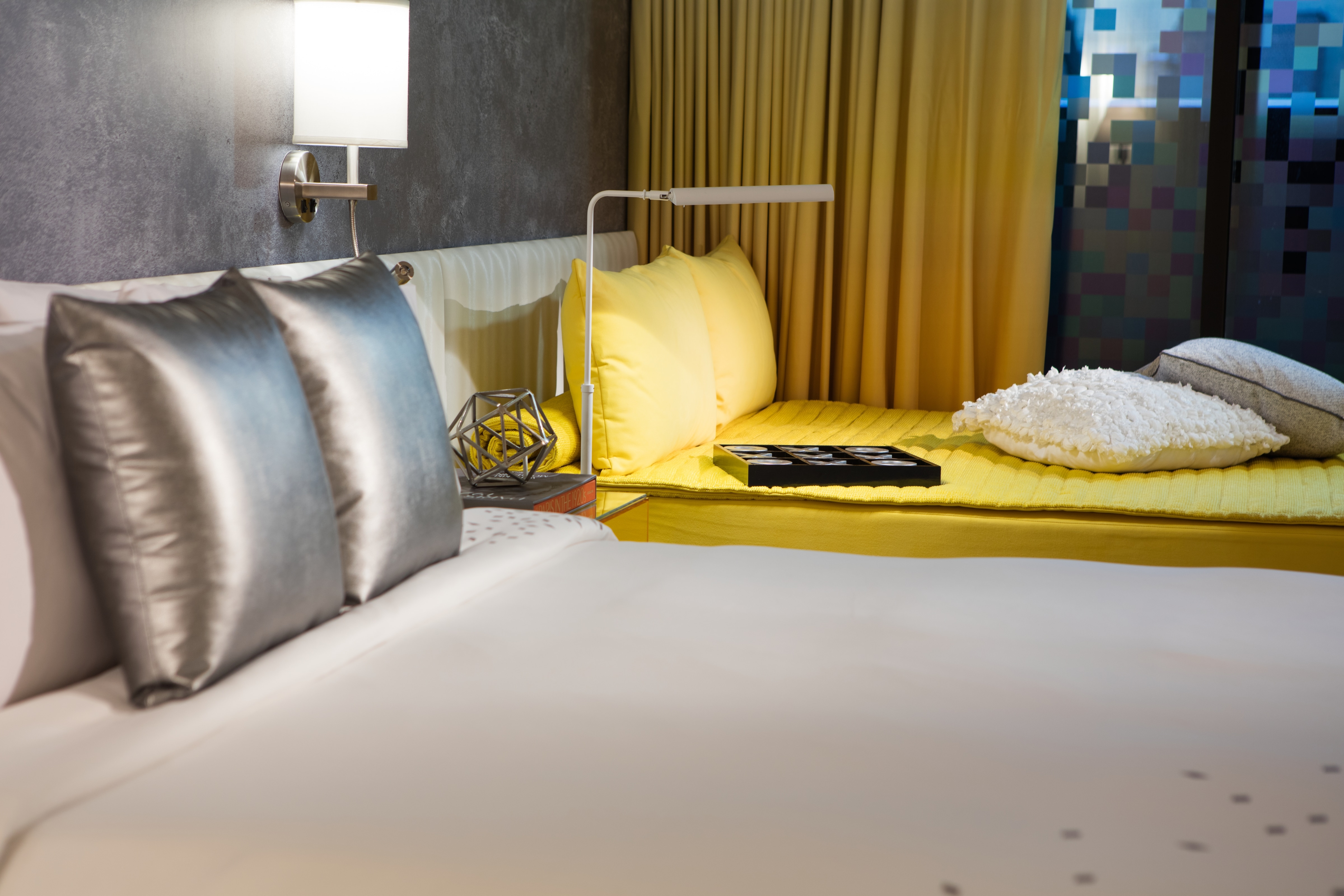 Guest room with two beds