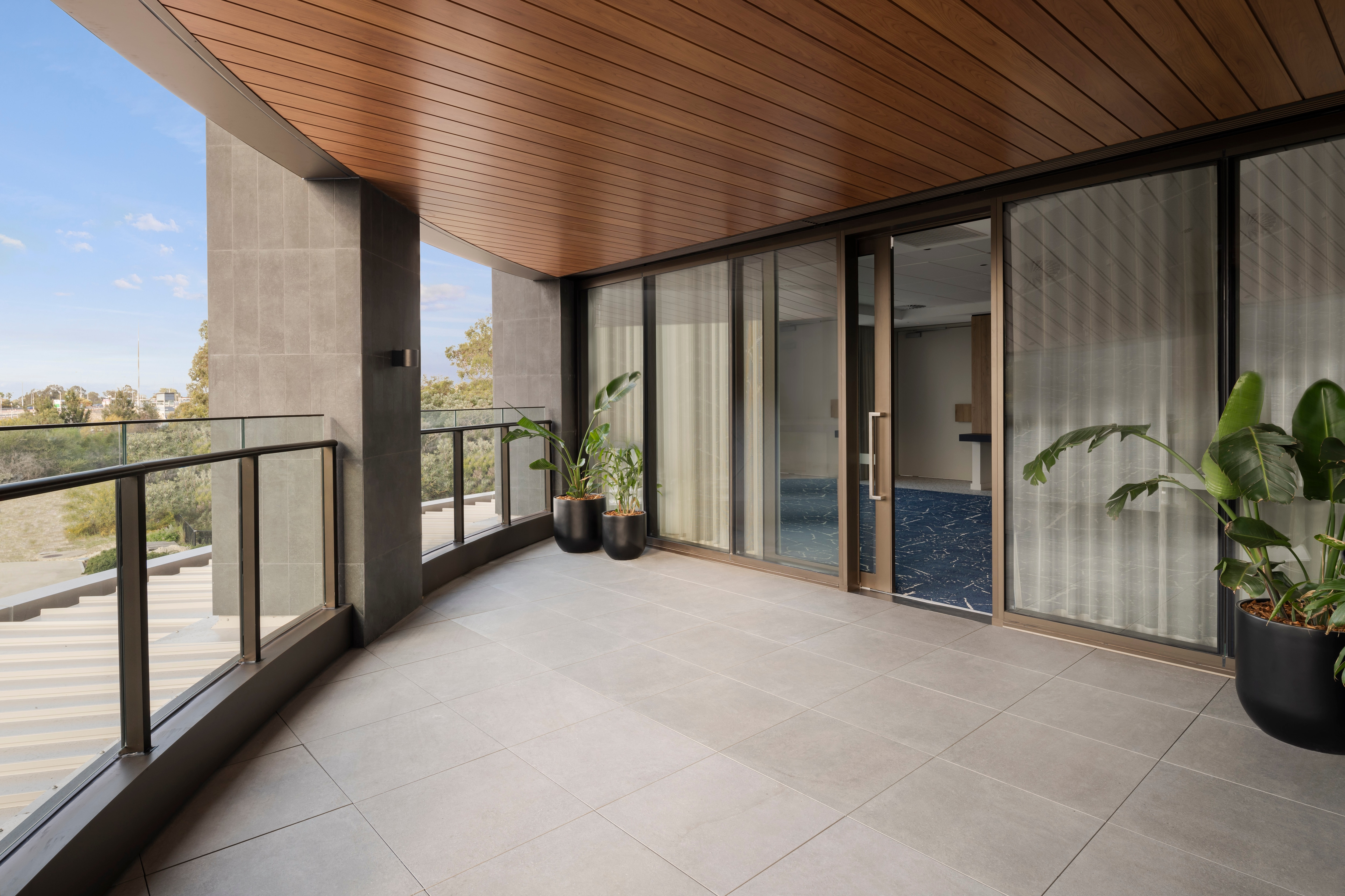 balcony with plants at daytime