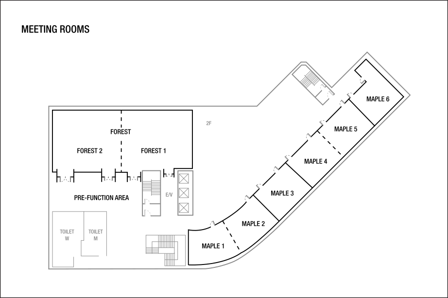 Grundrisse für Meetingraum