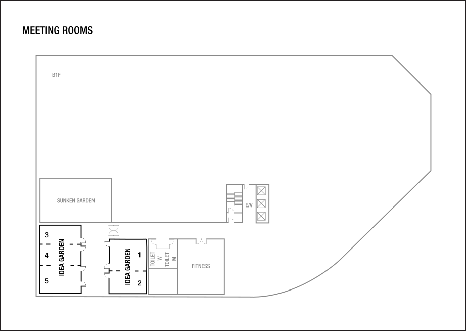 Grundrisse für Meetingraum