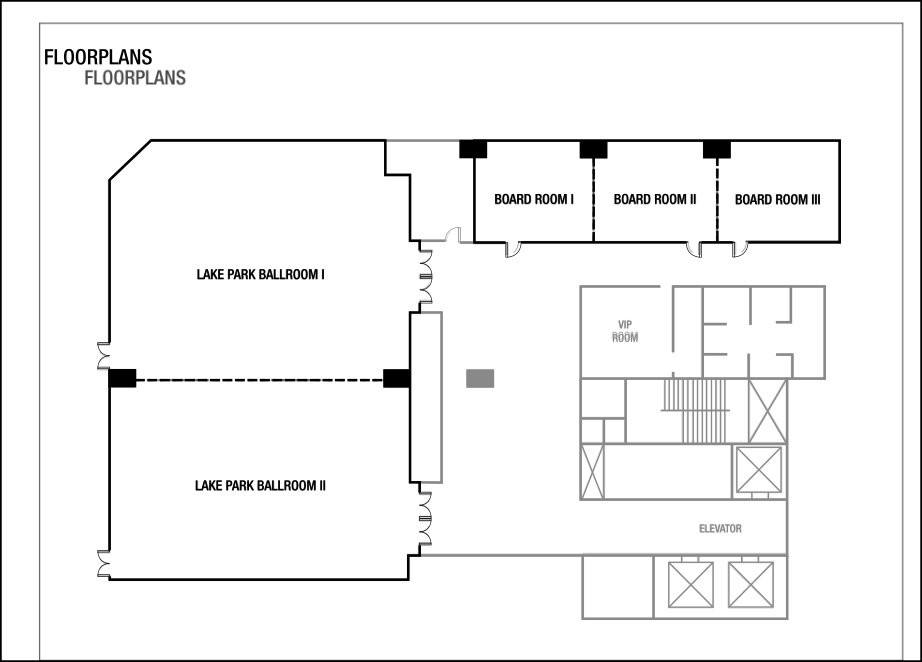 Meeting Room Floor Plans