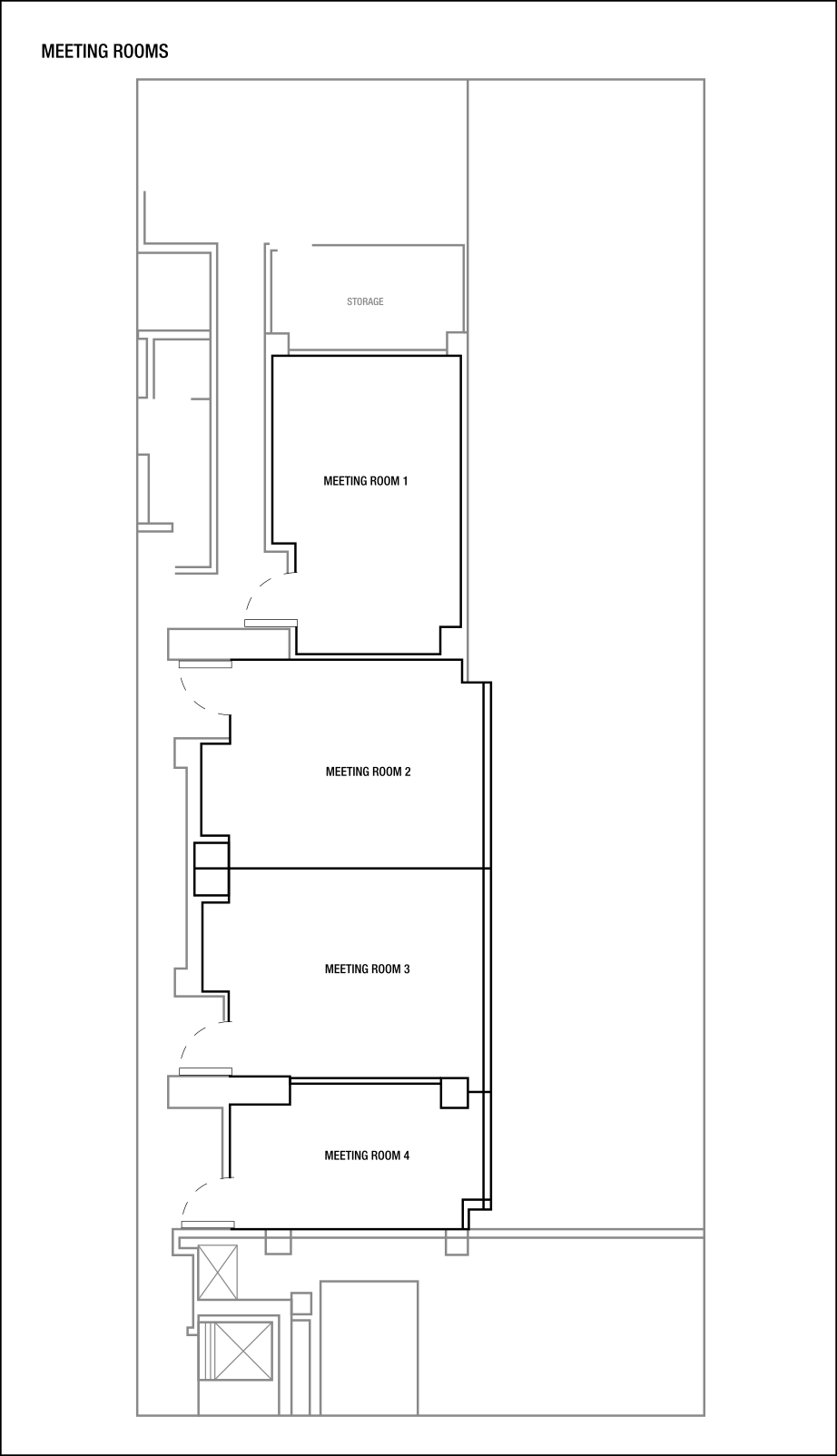 Planos de salas de reuniones