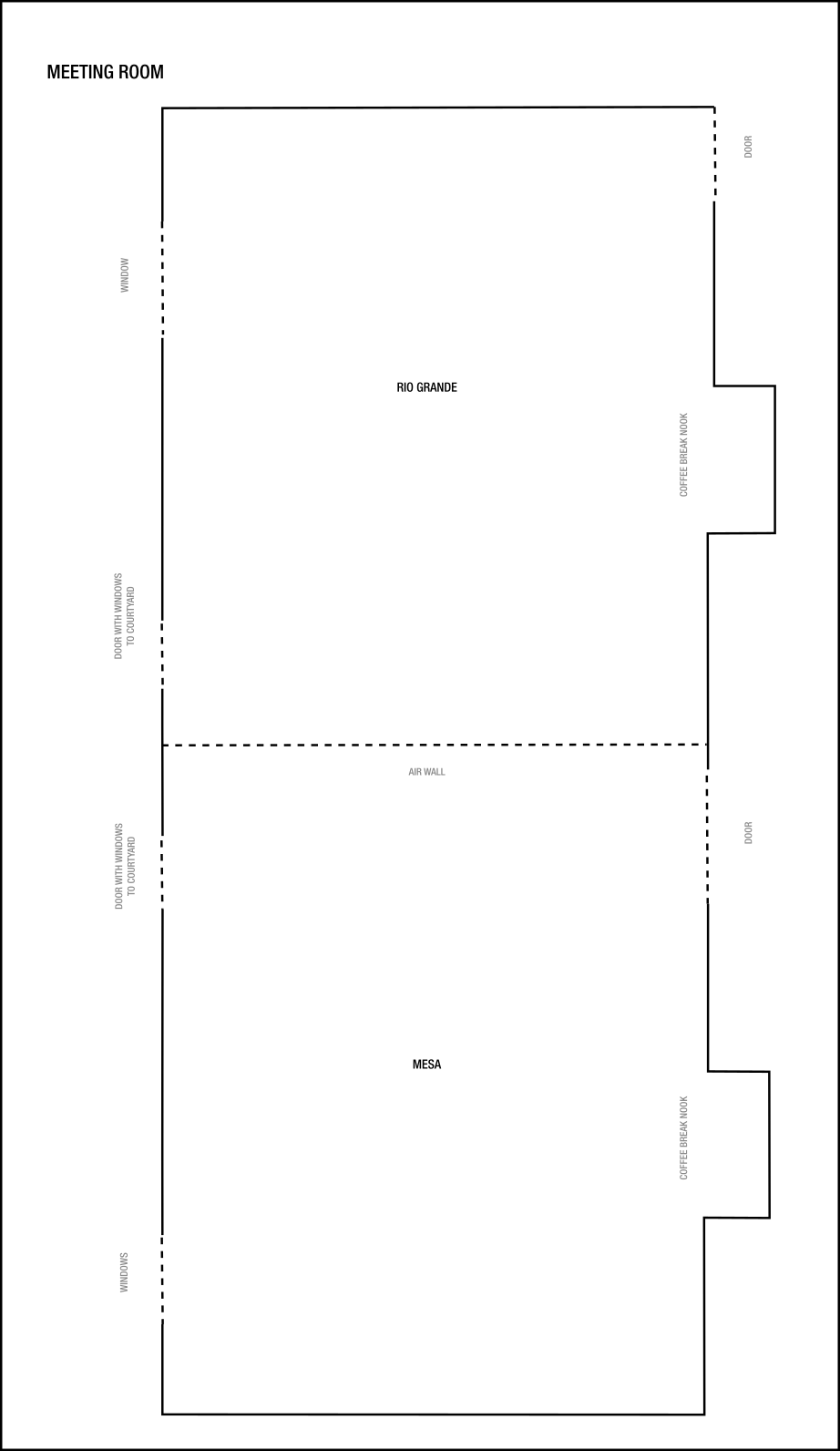 Meeting Room Floor Plans