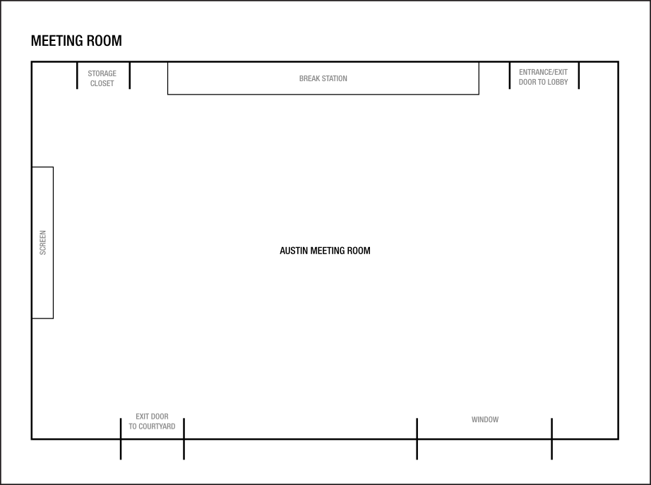 Meeting Room Floor Plans