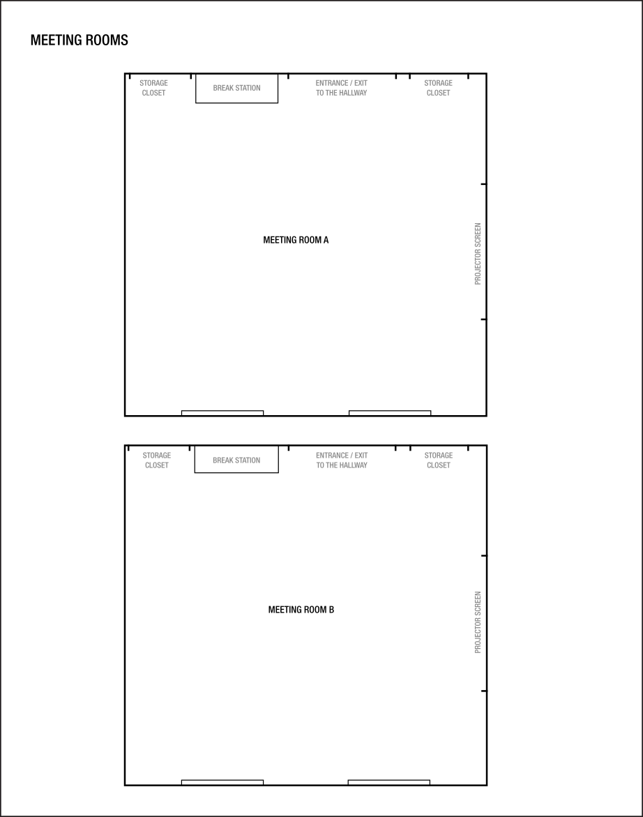 Meeting Room Floor Plans