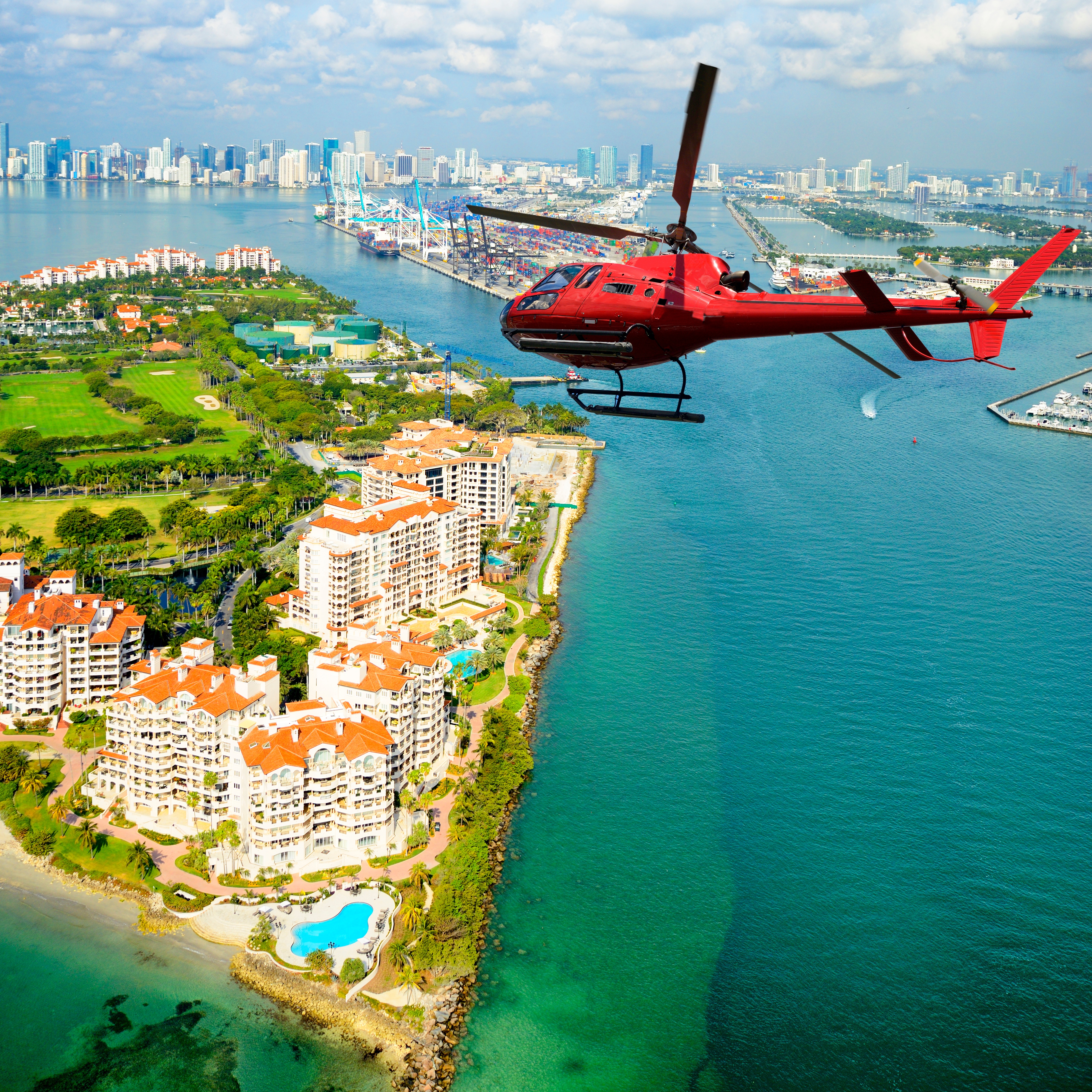 Helicopter Tour Over Miami