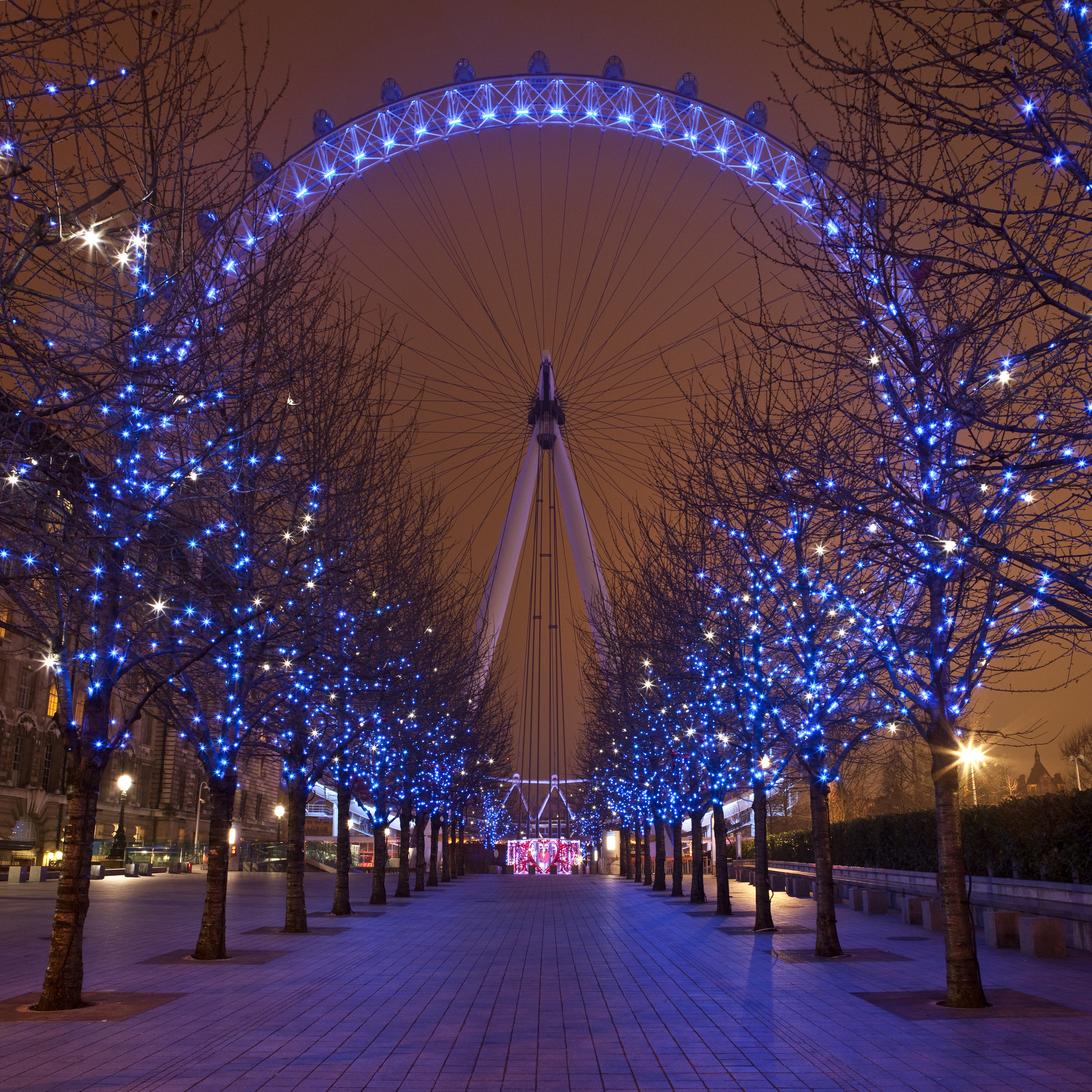 Le London Eye à Londres, Royaume-Uni