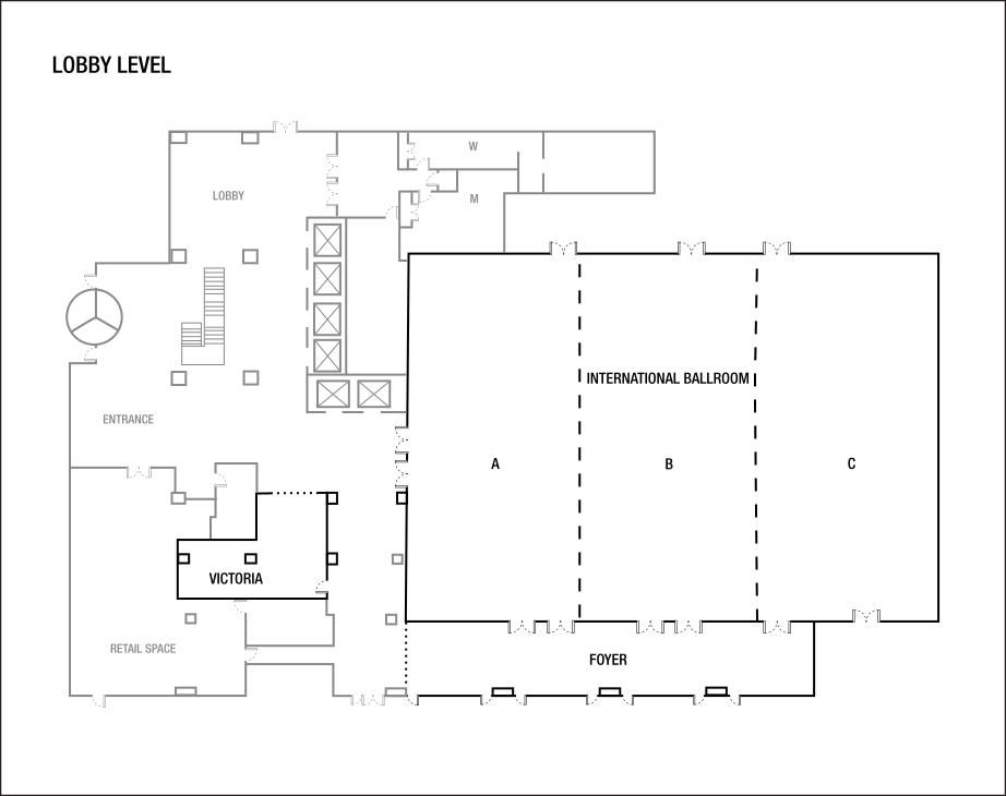 Plans de l’étage de la salle de réunion