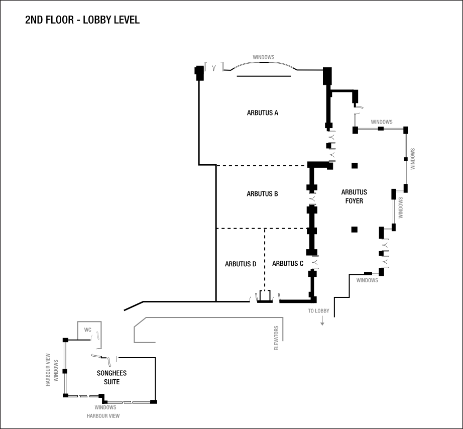 Plans de l’étage de la salle de réunion