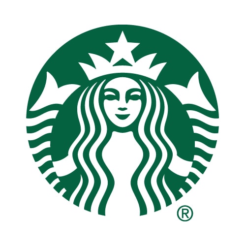 Groen logo van Starbucks