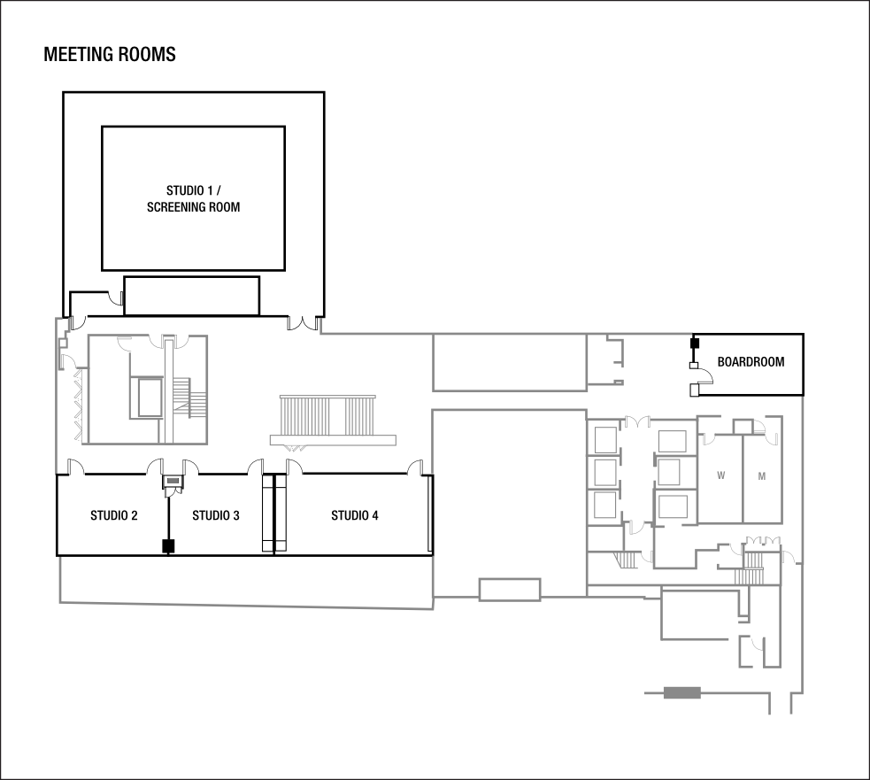 Planos de la sala de reuniones