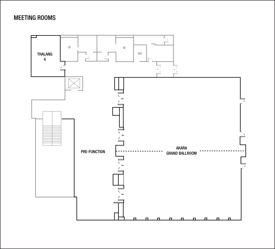 Plans de l’étage de la salle de réunion