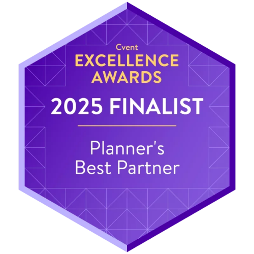 2025 Cvent excellence finalist award logo