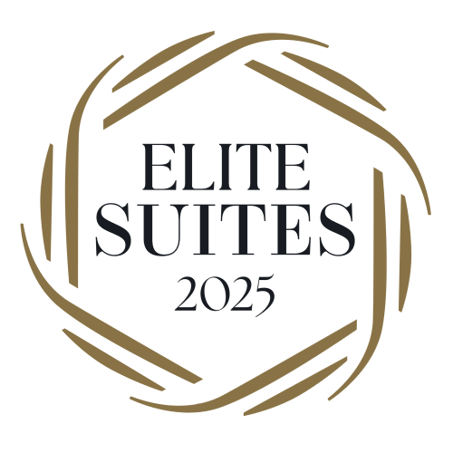Black and gold logo
