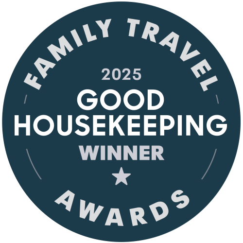 2025 Good Housekeeping Family Travel Awards logo