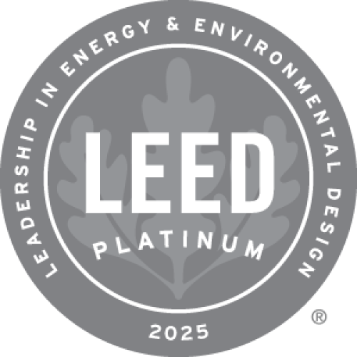 2025 Leed platinum logo