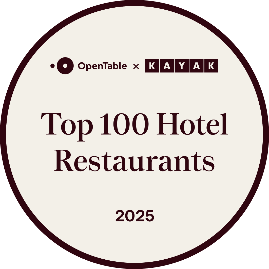 2025 OpenTable Top 100 Hotel Restaurants 