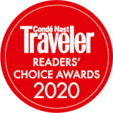 2020 Conde Nast Taveler Readers Choice Award