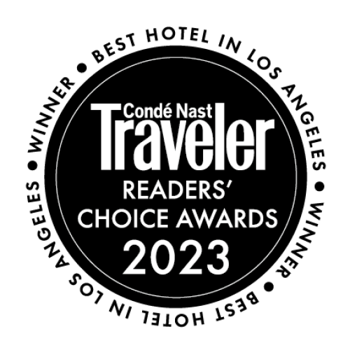 2023 Conde Nast Best LA Hotel logo