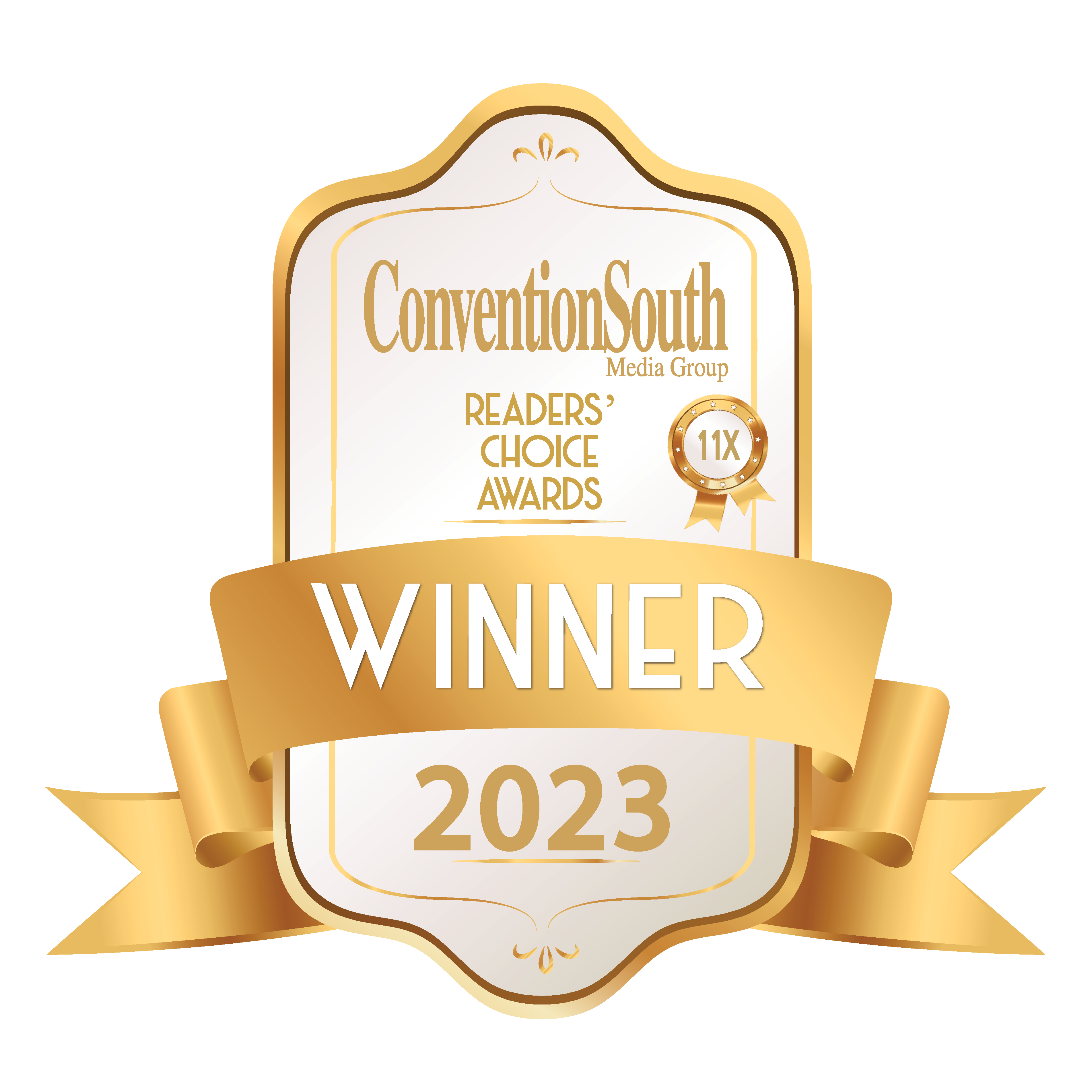 2023 Convention South Readers Choice Awards logo