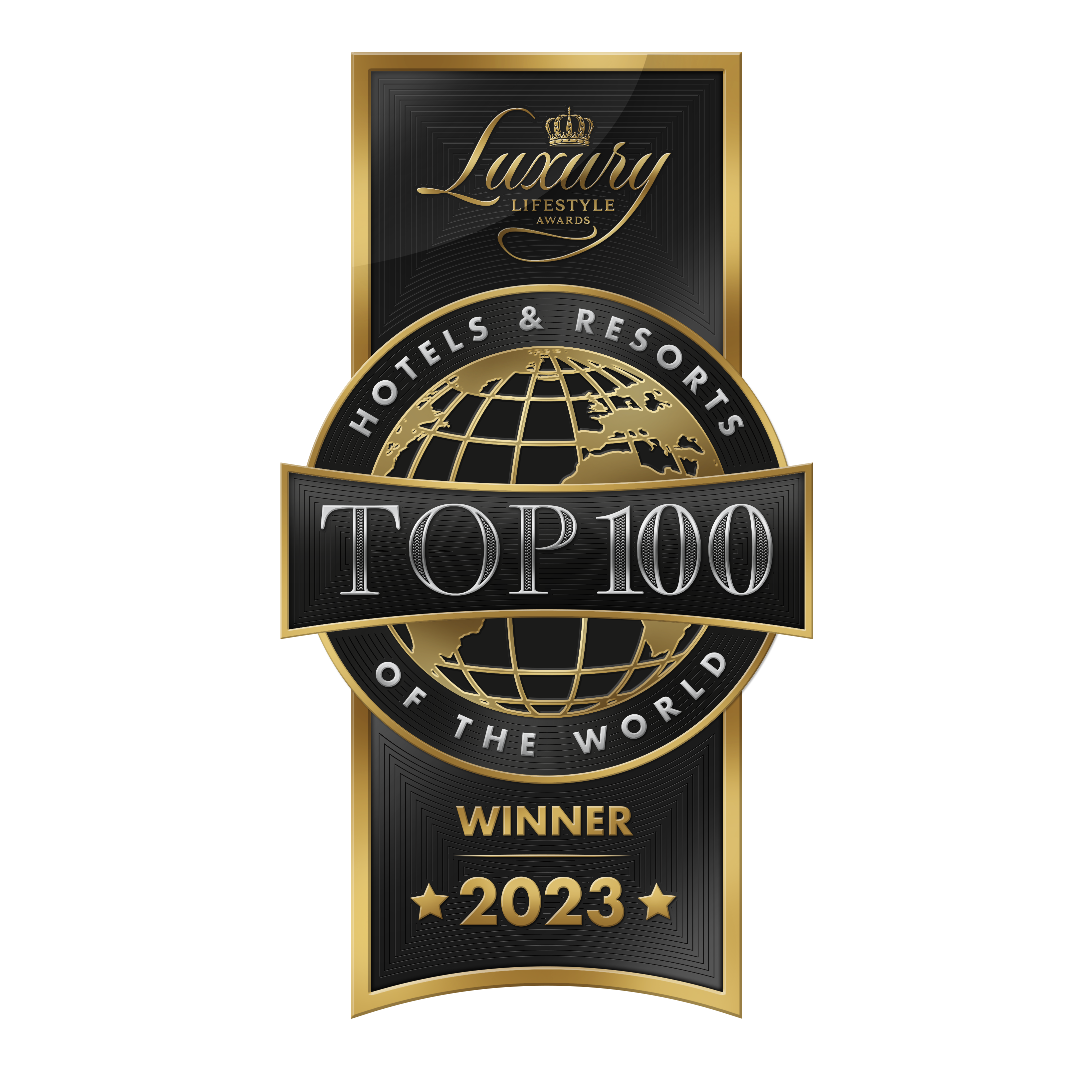 2023 Luxury Lifestyle Top 100 Winner logo