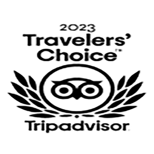 2023 Tripadvisor Travelers' Choice Award logo
