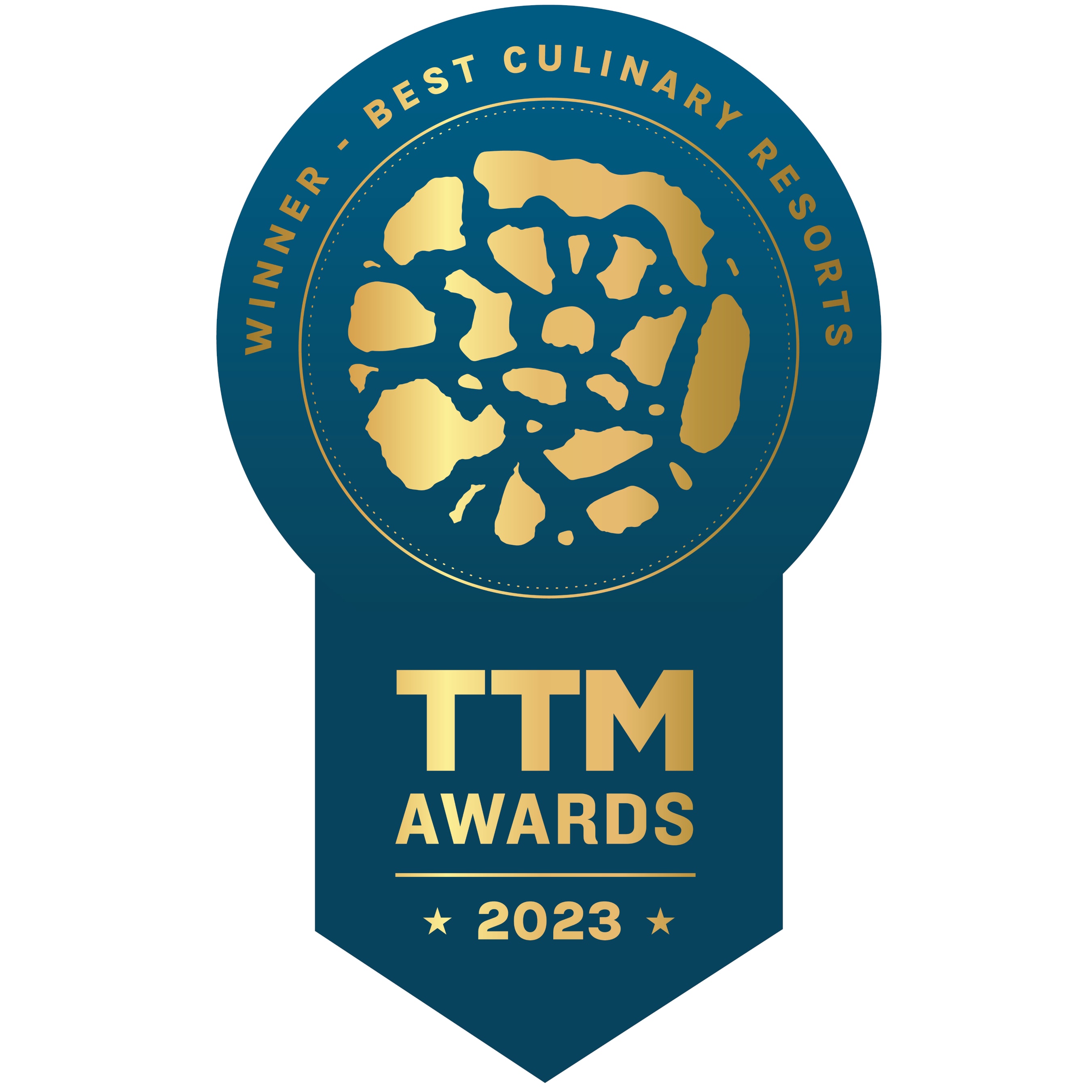 2023 Winner - Best Culinary Resorts - TTM Awards