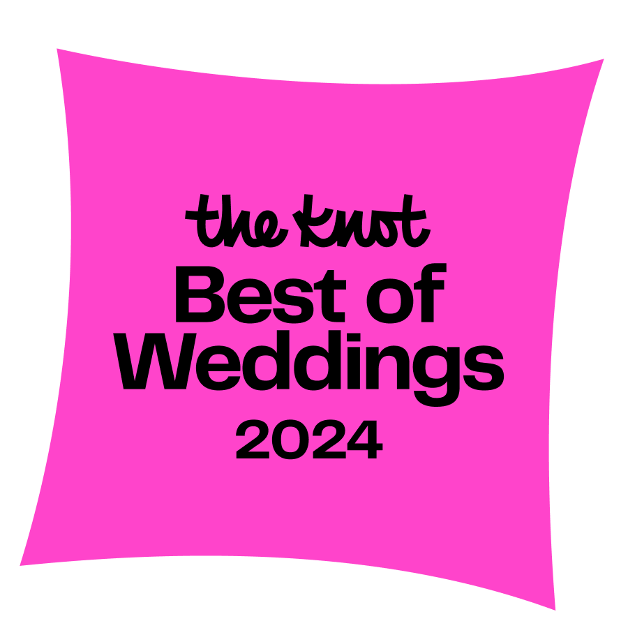 The Knot Best of Weddings 2024 award