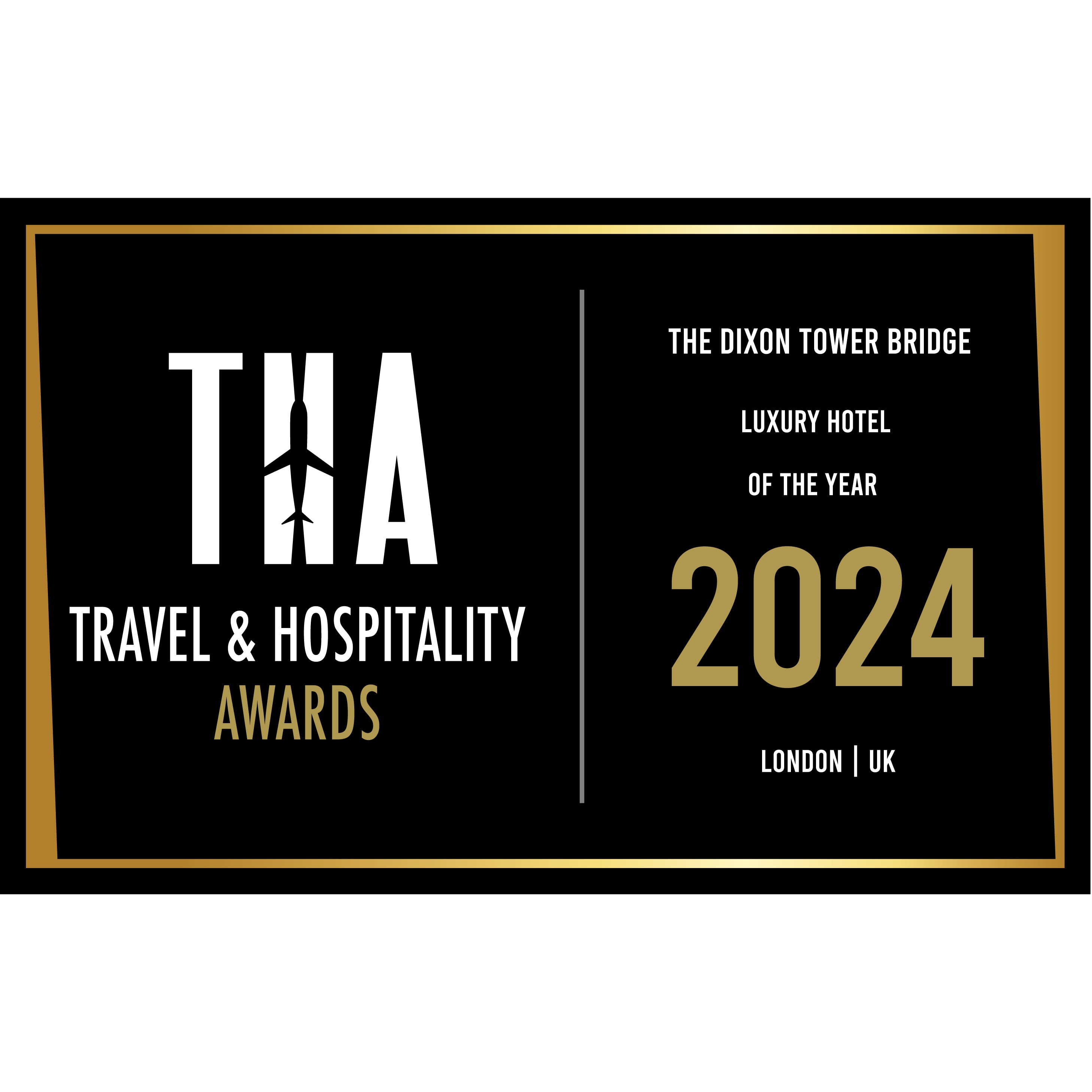 2023 Travel & Hospitality Awards Luxury Hotel logo