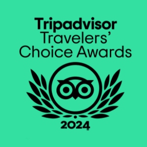 2024 Tripadvisor Travelers Choice Award green logo