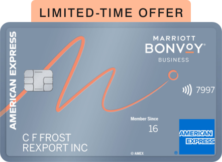 Learn more about Marriott Bonvoy Business™ American Express® Card