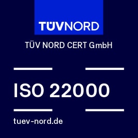 ISO 22000 - Food Safety Certification - TÜV NORD